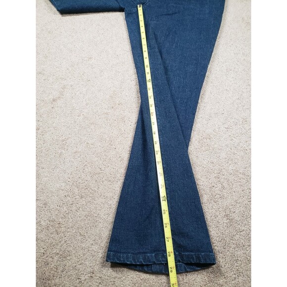 Ralph Lauren Vtg Women’s Blue Jeans Straight Waist Buckle Metallic Hardware 10 - Picture 11 of 12